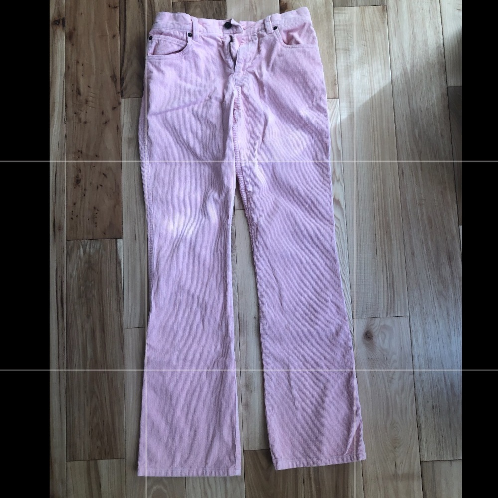 Ralph Lauren pink corduroy pants